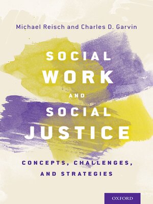 cover image of Social Work and Social Justice